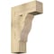 Ekena Millwork Funston Block Rough Sawn Bracket, Douglas Fir, 6"W x 18"D x 26"H BKT06X18X26FST05RDF - alternate 1